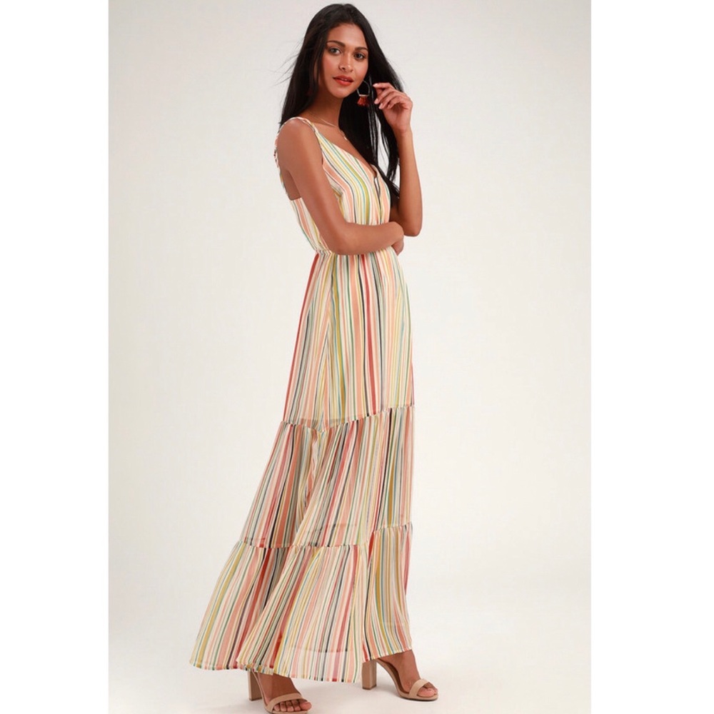 Striped Maxi Dress